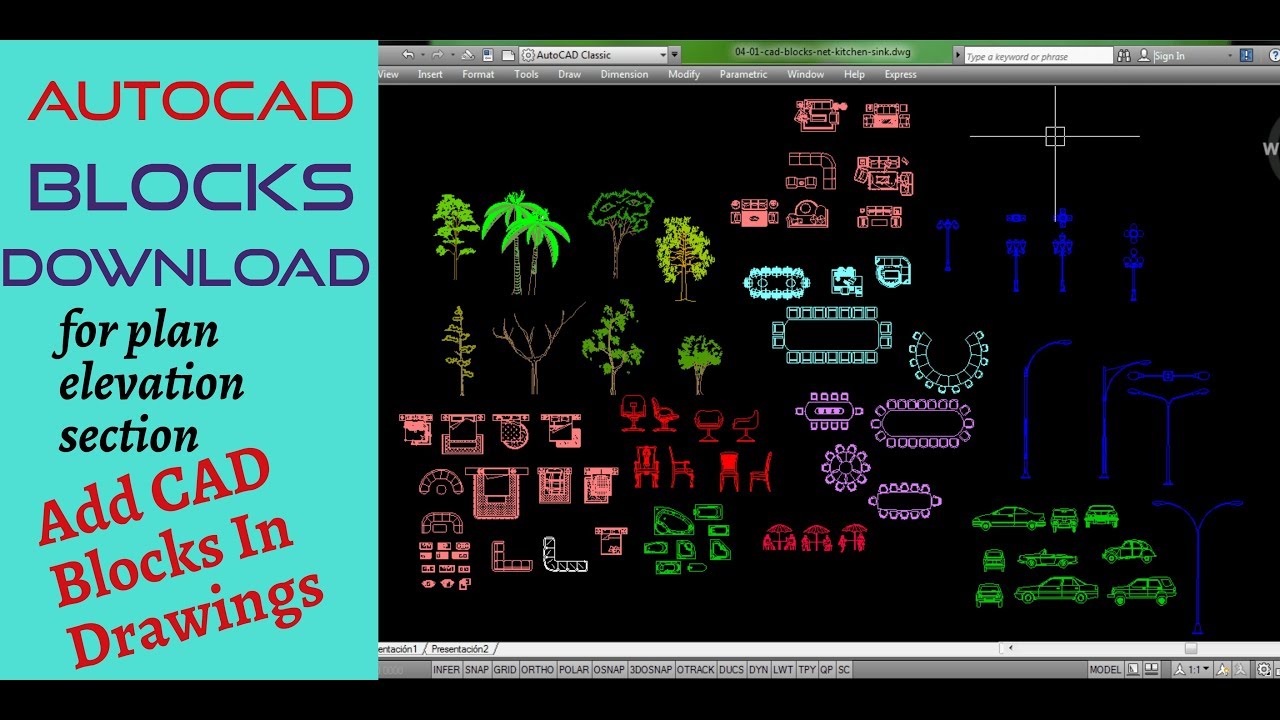 Download free blocks for autocad